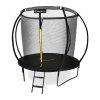 Trampolina ogrodowa dla dzieci HyperMotion - 244 cm 8FT - z drabinką i siatką wewnętrzną - do domu i ogrodu